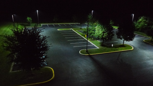 Outdoor Led Lighting, Decorative Parking Lot Light Fixtures