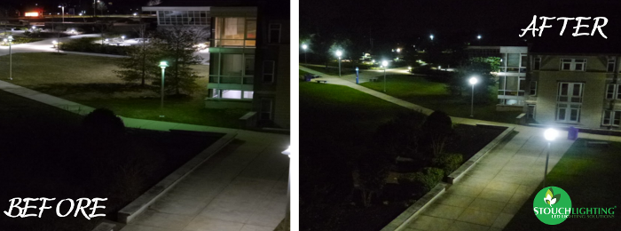 Before & After Case Study Neumann Exterior Building & Walkway-1