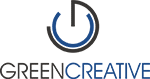 Green Creative Lighting Company Logo
