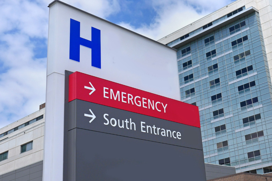 Hospital Exterior Lighting