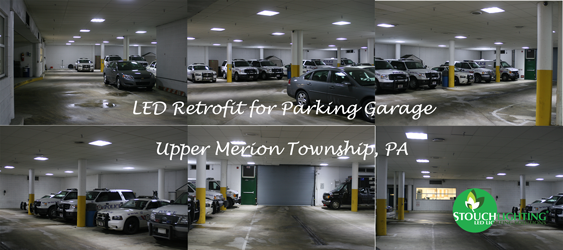 Upper Merion Township Parking Garage LED Lighting Conversion & Retrofit