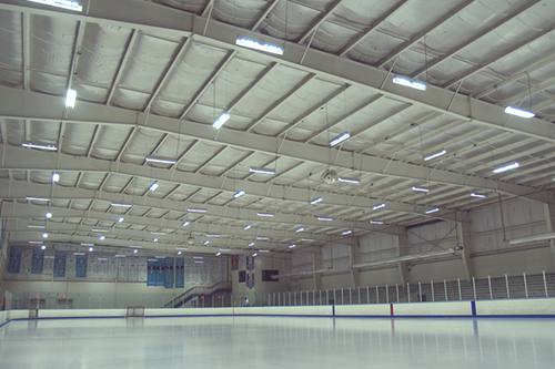 LED Lighting Upgrade in Ice Rink Facility in Pennsylvania