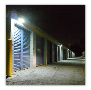 Industrial Storage Unit Lighting Retrofit After Photo Stouch Lighting