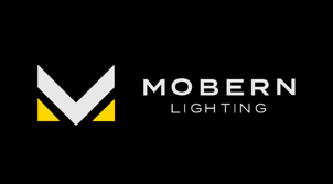 Mobern Lighting Black Logo
