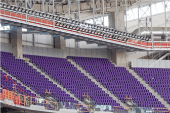 Minnesota Vikings US Bank Stadium LED Lights