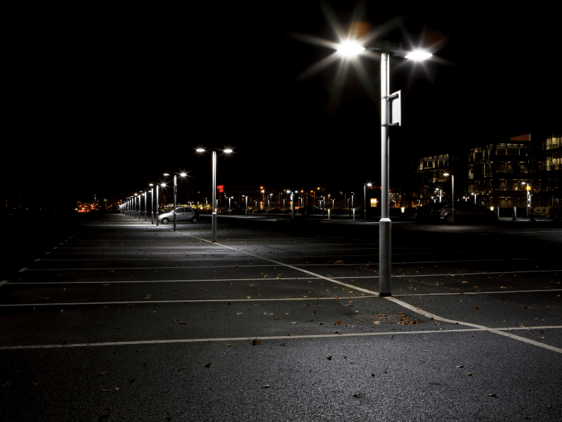skab Lade være med I udlandet Three Benefits of LED Parking Lot Lighting
